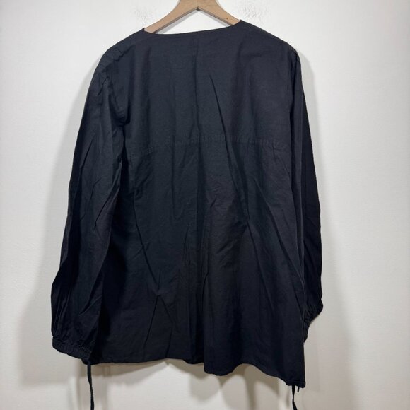 Epic Armoury Godfrey Shirt Epic Black Men's XL Larping Renaissance Castlecore - Picture 7 of 9